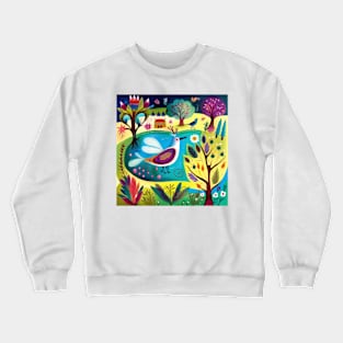 Seasons of Folk Art 02 Crewneck Sweatshirt